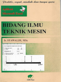 Aplikasi Microsoft Excel Bidang Ilmu Teknik Mesin