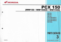 PCX 150 ( WW 150 / WW150EX / WW150S ) PARTS CATALOG 3