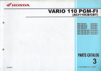 Vario 110 PGM - FI ( AC110CB/CBT ) Parts Catalog 3