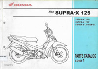 New Supra - X 125 Parts Catalog Edisi 1