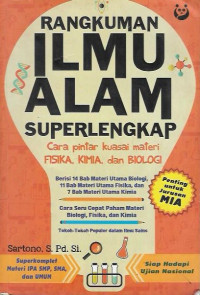 Rangkuman Ilmu Alam