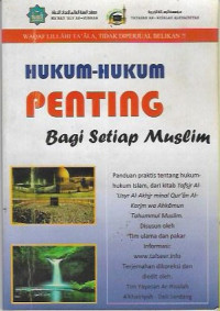 Hukum - Hukum Penting Bagi Setiap Muslim