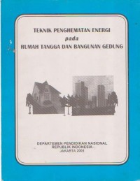 Teknik Penghematan pada Rumah Tangga dan Bangunan Gedung