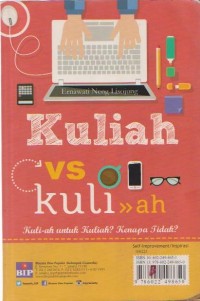 Kuliah vs Kuli-ah