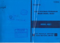 Buku Pedoman Perbaikan Mesin Diesel Isuzu