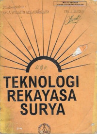 Teknologi Rekayasa Surya