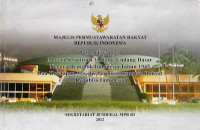 Bahan Tayangan Materi Sosialisasi Undang -Undang Dasar Negara Republik Indonesia Tahun 1945 dan Ketetapan Majelis Permusyawaratan Rakyat Republik Indonesia