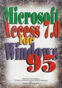 Microsoft Access 7.0 For Windows 95