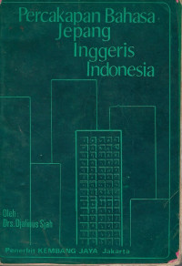 Percakapan Bahasa Jepang, Inggris, Indonesia