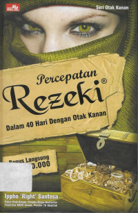 Percepatan rezeki dalam 40 hari dengan otak kanan