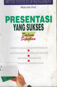 Presentasi yang sukses dalam sepekan