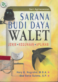 Sarana Budi Daya Walet