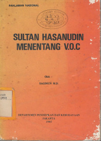 Sultan Hasanudin Menentang V.O.C